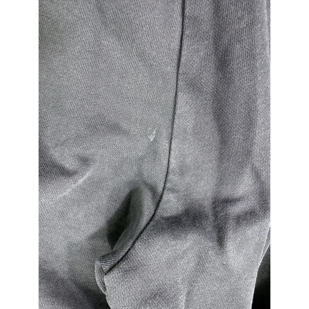 Nike Sweatpants Men Small Black Fleece Joggers Drawstring Cuffed Logo DQ5191-010
